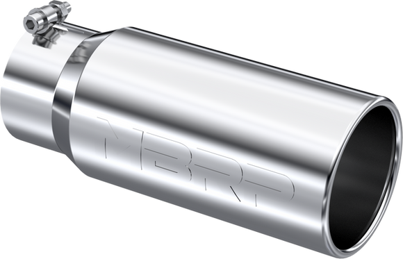 MBRP Universal Tip 5 O.D. Rolled Straight 4 inlet 12 length