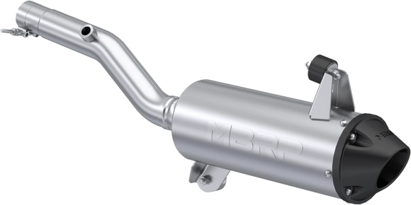 MBRP 18-24 Can-Am Outlander/Max 650/850/1000R 5in Single Slip-on Exhaust System w/ Perf. Muffler