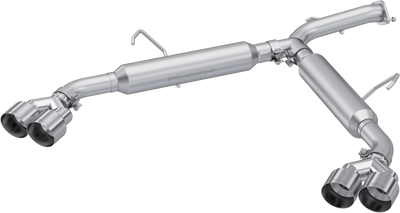 MBRP 22-24 Kia Forte GT Armor Lite AL Steel 2.5in Axle Back Exhaust w/ SS Quad Tips