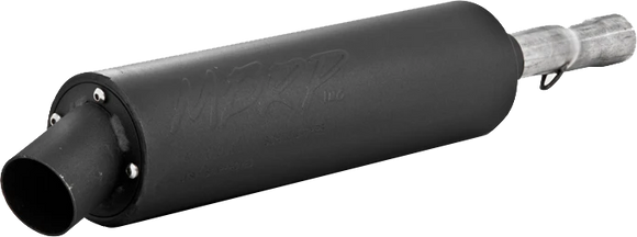 MBRP 94-00 Yamaha YFB 250FW Timberwolf 4x4 Direct Replacement Slip-On Exhaust w/Utility Muffler