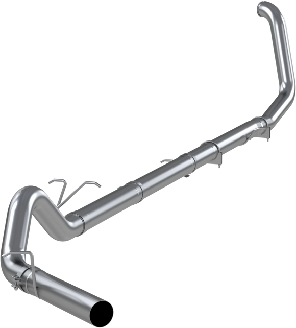 MBRP 1999-2003 Ford F-250/350 7.3L 4in Turbo Back Single No Muffler T409 SLM Series Exhaust System
