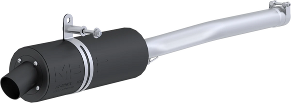 MBRP 09-12 Can-Am Outlander MAX 500/650/800 Slip-On Exhaust System w/Performance Muffler