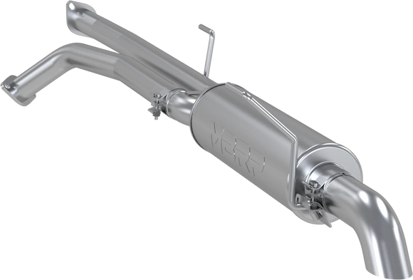 MBRP 07-08 Toyota Tundra Cat Back Turn Down Single Side Aluminized Exhaust