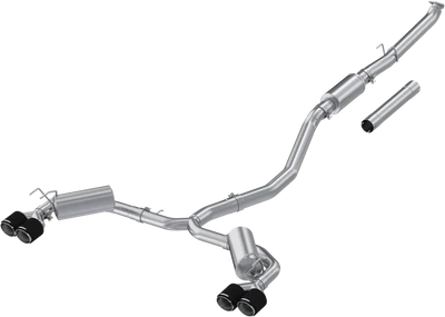 MBRP 22-24 Honda Civic/Sport Touring 1.5L T304 SS Cat-Back Exhaust 2.5in Dual Split Rear w/ CF Tips
