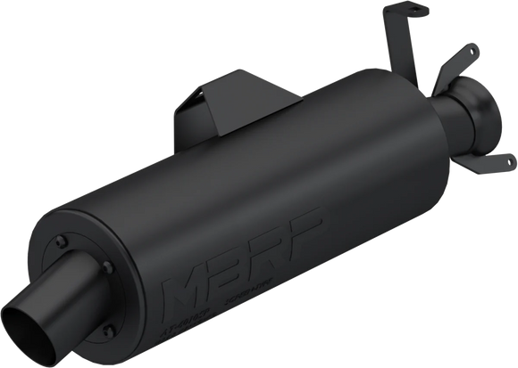 MBRP 01-05 Polaris Sportsman 400 / 06-07 Sportsman 450 Slip-On Combination Exhaust w/Sport Muffler