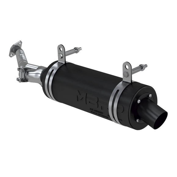 MBRP 06-11 Kawasaki KVF 750 Brute Force Slip-On Combination Exhaust w/Sport Muffler