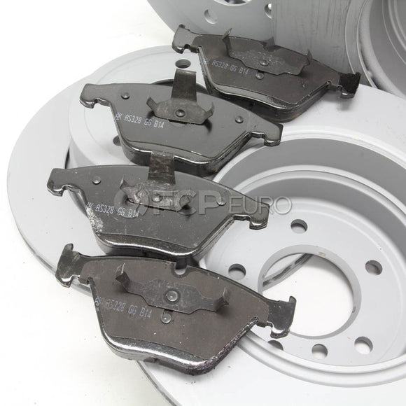 BMW Brake Kit - Zimmermann/Akebono 34116864906KTFR4