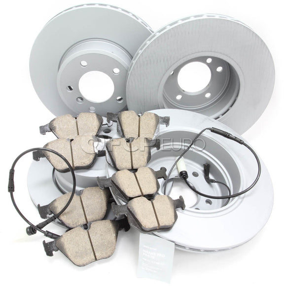 BMW Brake Kit - Zimmermann/Akebono 34116864906KTFR4