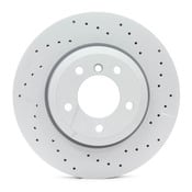BMW Drilled Brake Disc - Zimmermann 34116864047