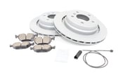 BMW Brake Kit - Zimmermann/Akebono 34212227177KTR1
