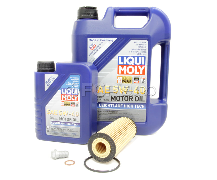 Mercedes Oil Change Kit 5W-40 - Liqui Moly 2781800009.6L | Park