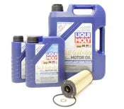 BMW 5W40 Oil Change Kit - Liqui Moly 11427826799KT4