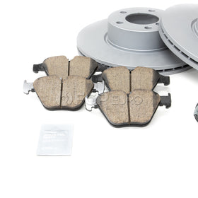 BMW Brake Kit - Zimmermann/Akebono 34116855006KTF5 - 0