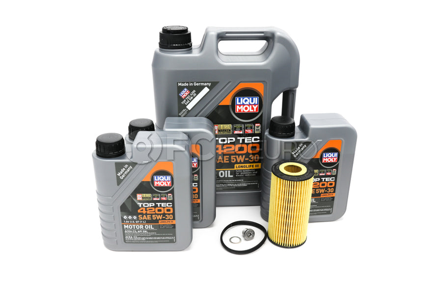 Audi Engine Oil Change Kit - Liqui Moly 06D115562KT5 | Park Auto