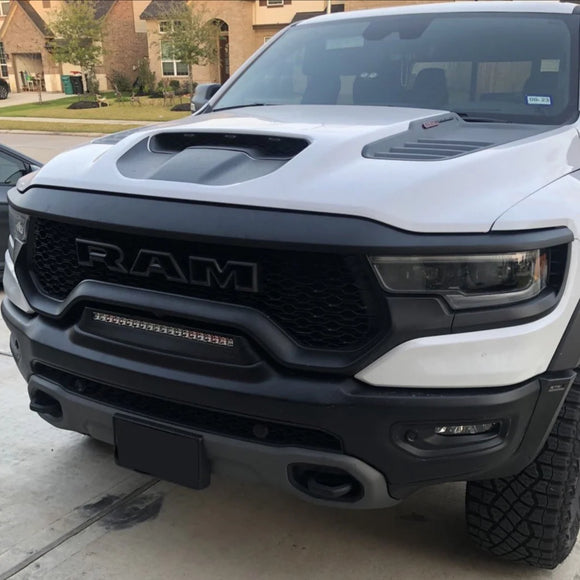 ORACLE Lighting 19-22 RAM Rebel/TRX Front Bumper Flush LED Light Bar System - White SEE WARRANTY