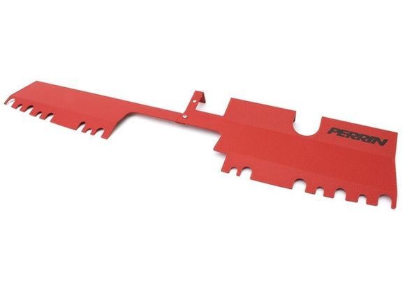 Perrin 15-21 WRX/STI Radiator Shroud (With/Without OEM Intake Scoop) - Red