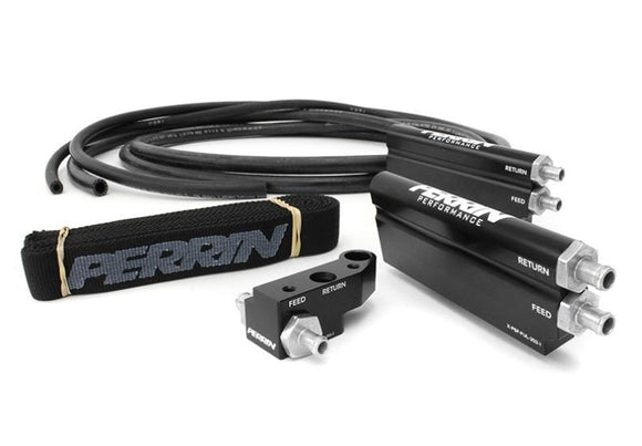 Fuel Rail Kit Top Feed Style for 02-14 WRX and 2007 STI