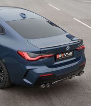 Remus 2018 BMW M340i G20 Sedan xDrive (G3L w/GPF) Axle Back Exhaust w/Connection Tube & Tail Pipes