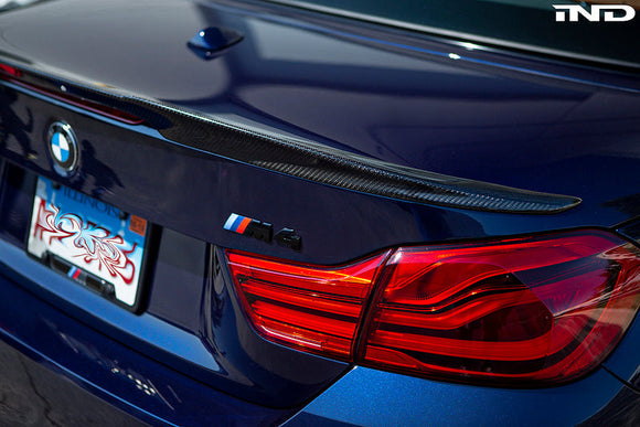 BMW F82 M4 Trunk Emblem - Gloss Black
