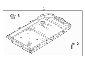 BMW Auto Trans Filter - Genuine BMW 24118743462
