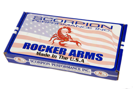 AFR SB Chevy Scorpion Blue Roller Rockers. 7/16 x 1.6. will