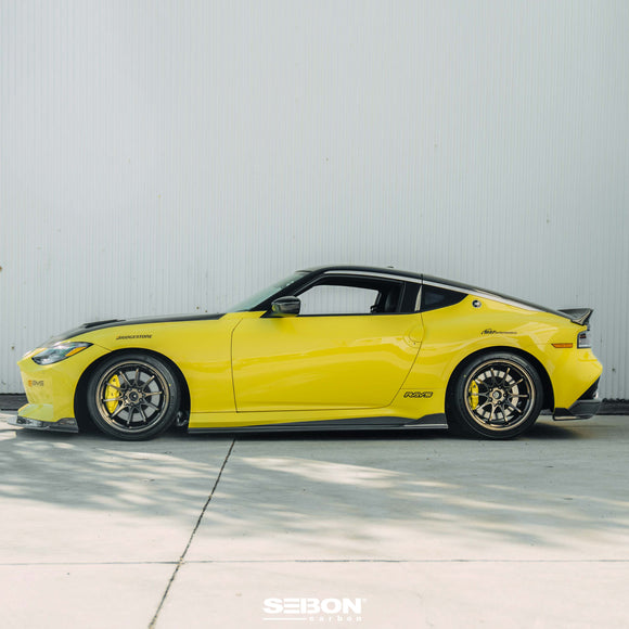 MB-Style Carbon Fiber Side Skirts For 2023-2024 Nissan Z