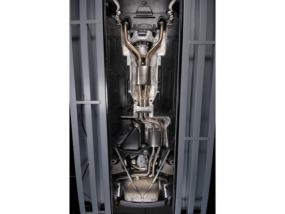 MILLTEK CAT-BACK AUDI S4 2009 2012 EC-APPROVED. DUAL OVAL CERAKOTE BLACK TIPS