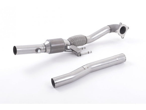 MILLTEK LARGE BORE DOWNPIPE AND HI-FLOW SPORTS CAT VOLKSWAGEN BEETLE 2011 2020 M