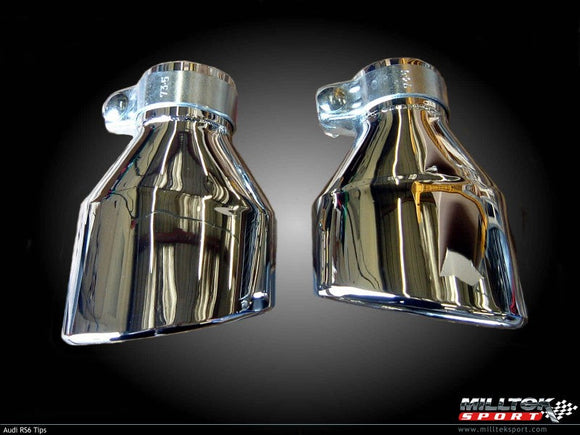 MILLTEK CAT-BACK AUDI RS6 2002 2004 NON-RESONATED (LOUDER)