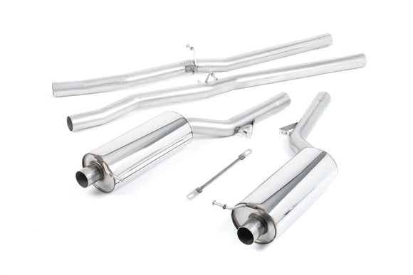 MILLTEK CAT-BACK AUDI RS6 2002 2004 NON-RESONATED (LOUDER)