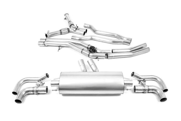 Milltek 3" Cat-Back Exhaust System - Audi / V8 / 4.0TT / 4M / RSQ8