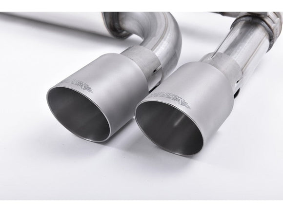 MILLTEK CAT-BACK BMW 2 SERIES 2016 2020 HOLLOWTEK TWIN VALVED SYSTEM WITH TITANI