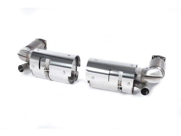 Milltek 2.5" Turbo Back Exhaust - 200 Cell Hi-Flow Sports Cats - Uses Original Tips - 996 Turbo
