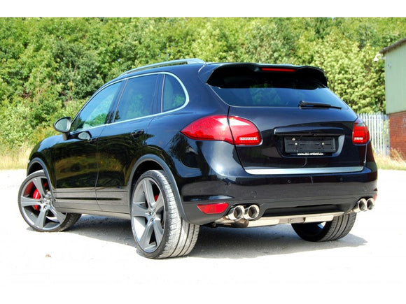 MILLTEK CAT-BACK PORSCHE CAYENNE 2010 2020 NON-RESONATED (LOUDER). CUP-STYLE