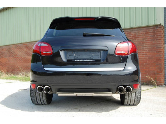 MILLTEK CAT-BACK PORSCHE CAYENNE 2010 2020 NON-RESONATED (LOUDER). CUP-STYLE