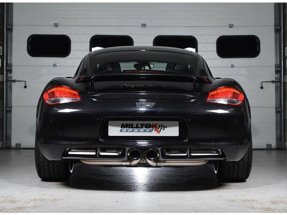 MILLTEK CAT-BACK PORSCHE BOXSTER 2009 2013 NON-RESONATED (LOUDER)