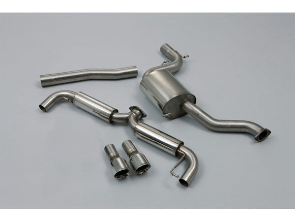 MILLTEK TURBO-BACK INCLUDING HI-FLOW SPORTS CAT VOLKSWAGEN GOLF 2009 2013 3-INCH