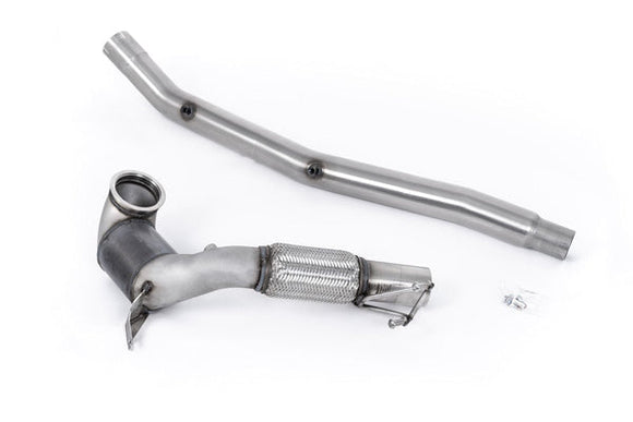Milltek Large Bore Downpipe And Hi-Flow Sport Or Race Cat - VW/Audi / 8Y / S3 / Mk8 / Golf R