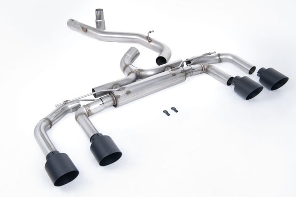 Milltek 80mm Cat Back System - VW / Mk8 / Golf / R  Race (Non-Valved)
