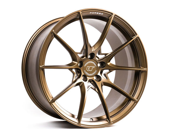 VR Forged D03 Wheel Package Porsche 997 Carrera | GT3 19x8.5 19x12 Satin Bronze