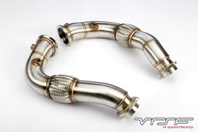 VRSF Racing Downpipes N63 2008 – 2016 BMW 550i, 650i, 750Li, X5, X6 V8 - 0