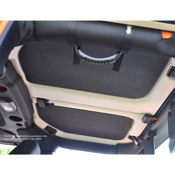 DEI 11-18 Jeep Wrangler JK 4-Door Boom Mat Headliner - 4 Piece - White