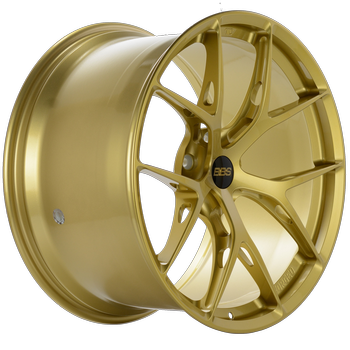 BBS FI-R 19x9.5 5x120 ET22 / 72.5 CB Gold Wheel