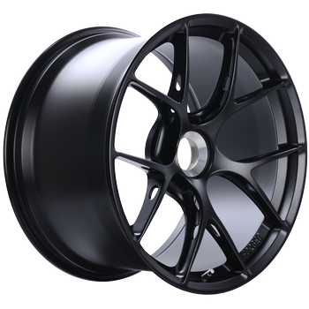 BBS FI-R 21x12.5 Center Lock ET48 CB84 Satin Black Wheel