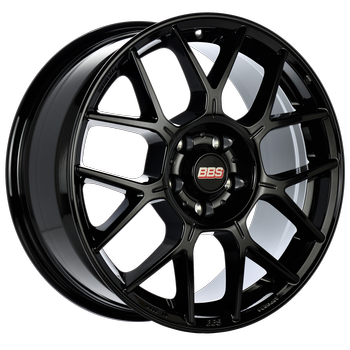 BBS XR 18x8 5x120 ET30 Black Gloss Wheel -82mm PFS/Clip Required