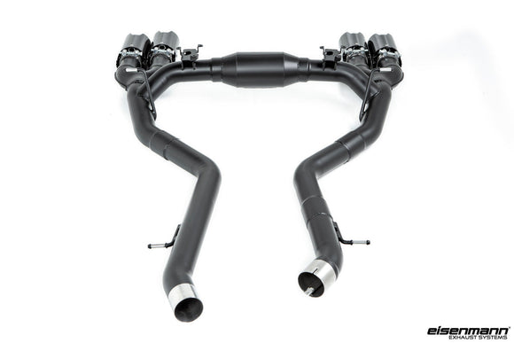 Eisenmann F87 M2 Competition Black Series Performance Exhaust + Carbon Tip Set - Race