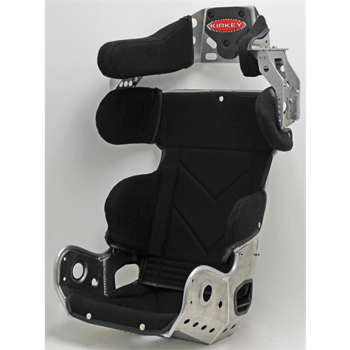 KIRKEY SEAT KIT - ALUMINUM 16 MICRO MINI SPRINT 10 LAYBACK CONTAINMENT & BLACK