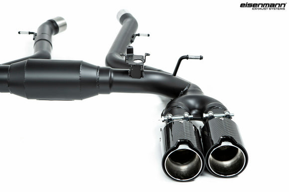 Eisenmann F87 M2 Competition Black Series Performance Exhaust + Carbon Tip Set - Race