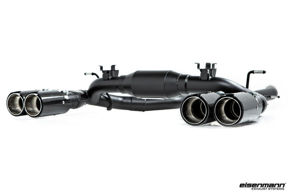 Eisenmann F87 M2 Competition Black Series Performance Exhaust + Carbon Tip Set - Race