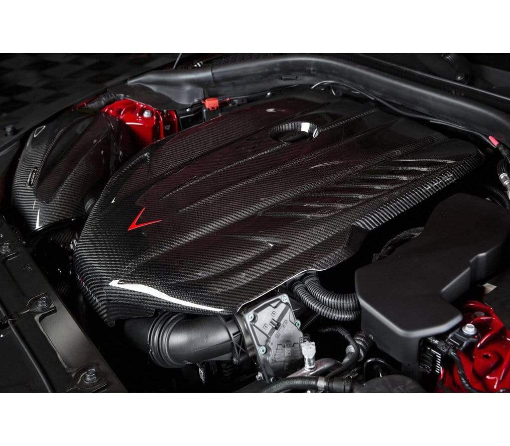 Eventuri Toyota Supra B58 Engine Cover In Black Carbon Fibre (A90)